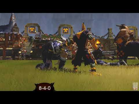Blood Bowl 2 -Never Give Up! Game 13 - Chaos Dwarves vs. Necro