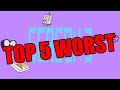 Top 5 WORST Fairly Oddparents Season 3 Episodes