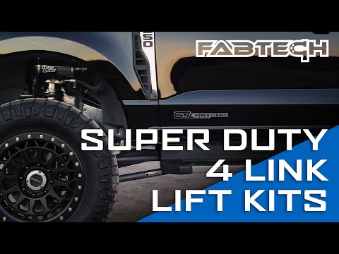 Ford F250/F350 4WD - Fabtech - 4 Link Lift Kits