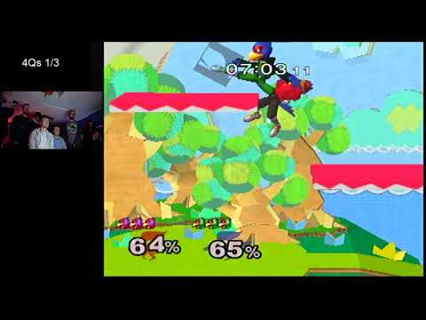Midori (Falco) vs HoorayForJay (Falco) - Four Quarters Melee #86