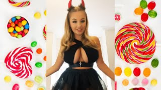 I love Halloween - Tasha big bank challenge 🍬😋 tiktok #shorts #tiktok #bigbank