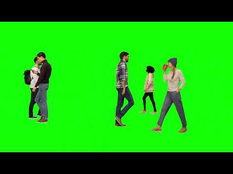 Videli Free Footage - Different Casual People Walking