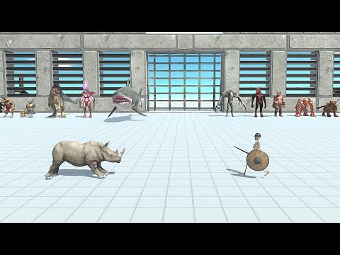 Infernals vs random team #2 - Animal  revolt Battle simulator