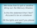 Soilwork - Mercury Shadow Lyrics