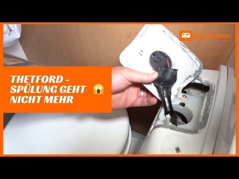Thetford C200 toilet - flush not working! Replacing a faulty switch - here's how | DIY