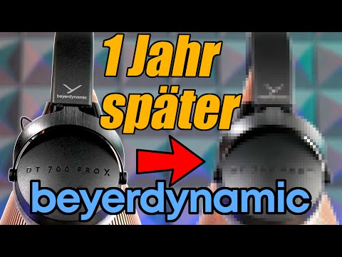 Beyerdynamic DT 700 Pro X nach einem Jahr - honest review
