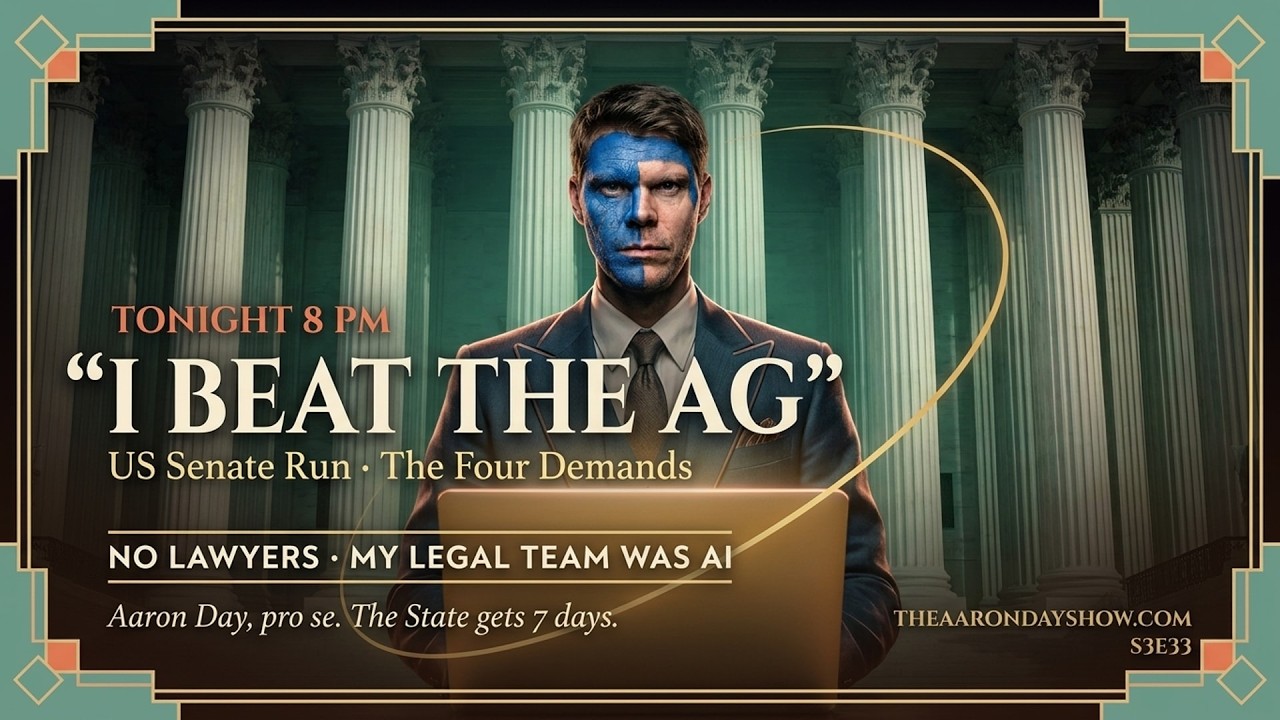 S3E33: I Beat the Attorney General in Federal Court. No Lawyers. My Legal Team Was AI.