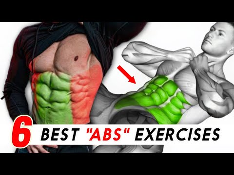 Abdominal Exercises - 6 Best Abs Workout Routine