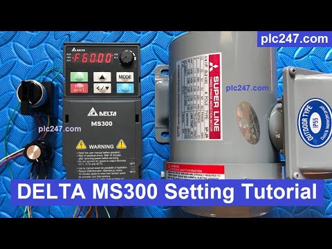 Delta VFD5A5MS43ANSAA VFD-MS300 Series Drive