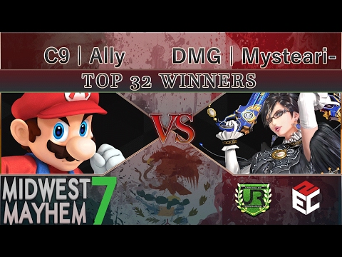 Midwest Mayhem 7 TOP 32 WINNERS  - C9 | Ally (Mario) vs DMG | Mystearica (Bayonetta)