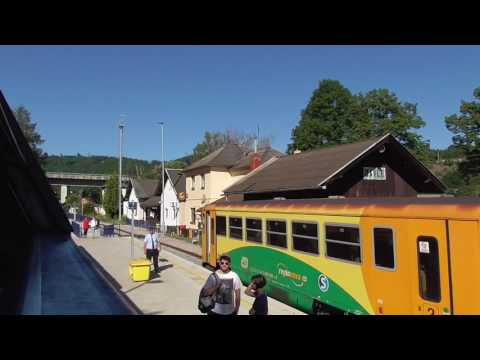 │Jízda vlakem - Os 9055│+ vlaky Žampach a okolí (Full HD)