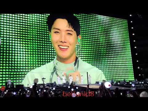 211127 (Opening ment / speech "Finally back" ) BTS 방탄소년단 Permission on Stage LA concert fancam Day 1