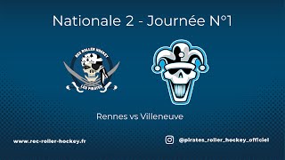 Résumé N2 Journée 1 Rennes vs Villeneuve