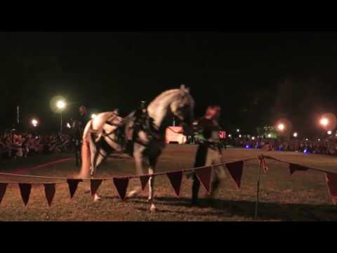 Hero Merkel & Spiritus Lupus Rittershow MPS Speyer 2016 Nachtshow Video 12