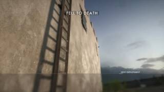 Battlefield 1: Ladder Glitch Suicide