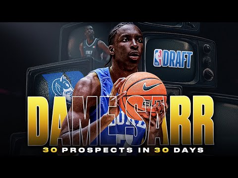 Duke Blue Devils wing Dame Sarr | 30 in 30 | 2026 NBA Draft
