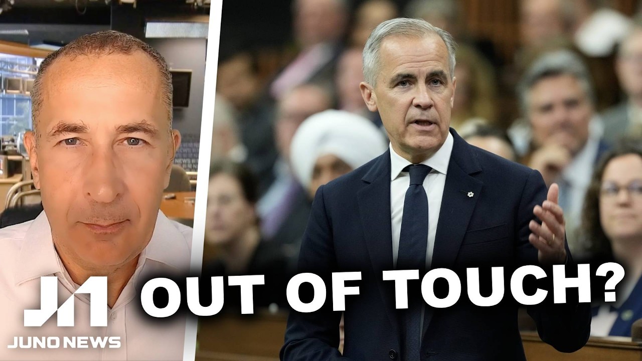 Carney says Canadians are "getting ahead" while economy CRUMBLES