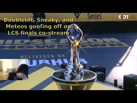 League of Legends - Doublelift, Meteos, and Sneaky goofing off during LCS finals