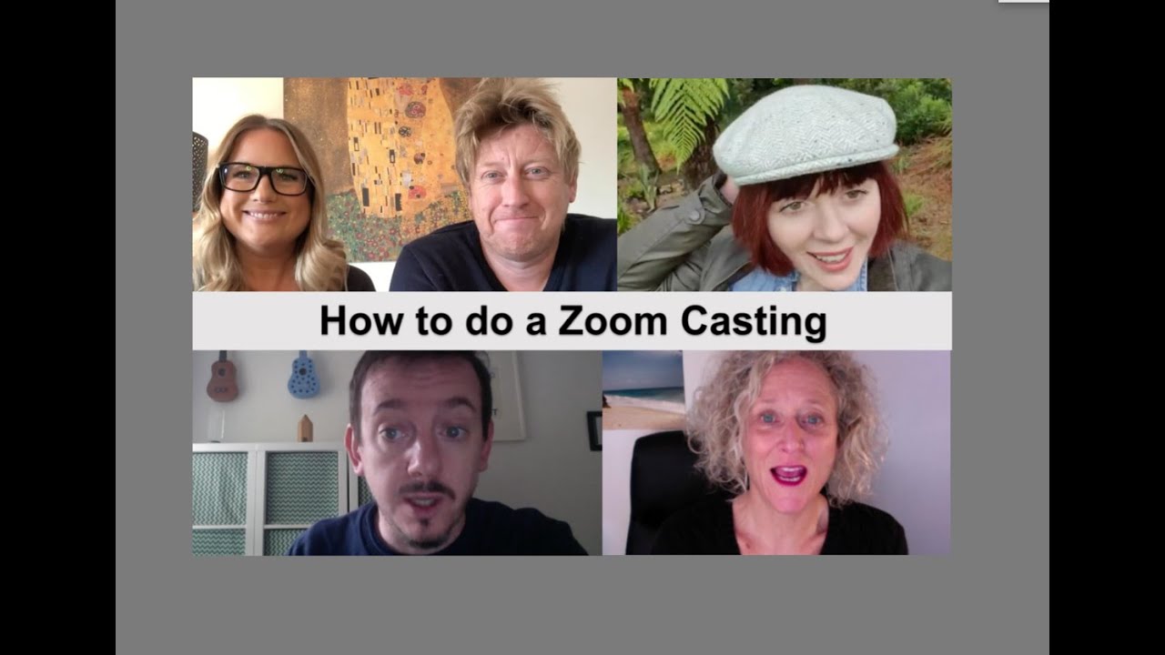 How to Zoom Cast