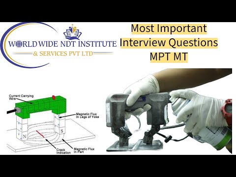 MPT Interview Questions & Answers in Hindi | Magnetic Particle Testing | MT level II Training Course