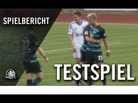MSV Neuruppin - Hertha BSC (Testspiel)