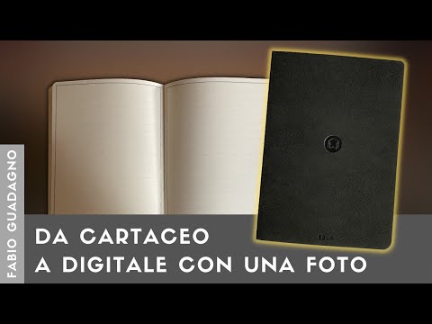 Il quaderno CZUR con funzionalità OCR (digitalizzare pagine cartacee)
