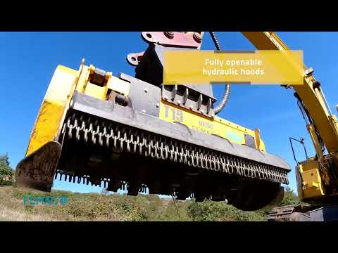 FEMAC  T15 DF160 REV  HYDRAULIC MULCHER