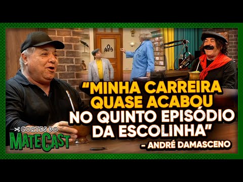 "MINHA CARREIRA QUASE ACABOU NO QUINTO EPISÓDIO DA ESCOLINHA" - ANDRÉ DAMASCENO - MATECAST