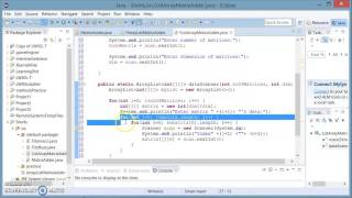 Java Shorts #4 Matrix Addition with user input and ListArrays