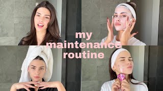 my HIGH MAINTENANCE routine that keeps me LOW MAIN