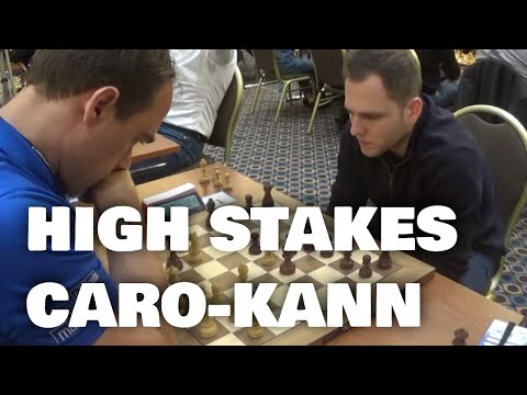 When opponents takes b2 pawn you need to play fast | Kulaots - Yuffa | Advance Caro Kann
