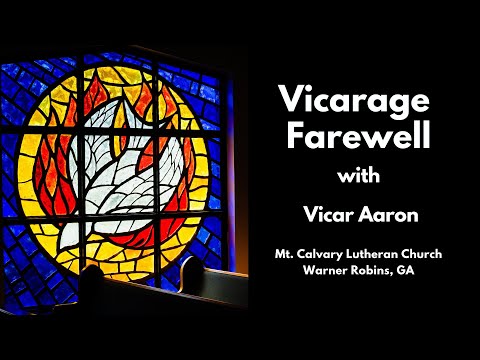 Vicar Aaron Farewell