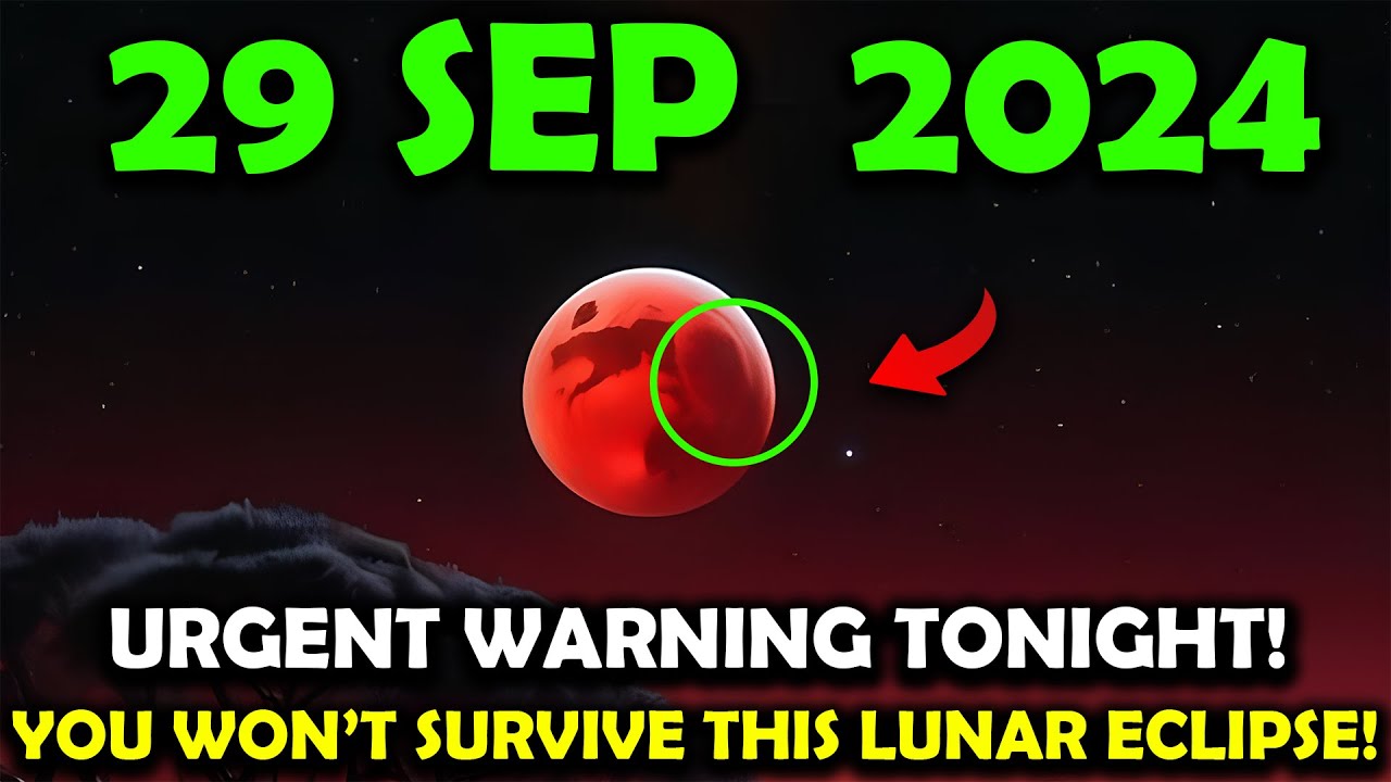 it's coming!18 September 2024! Full Moon Lunar Eclipse Hitting Tonight: Astrologer left speechless!