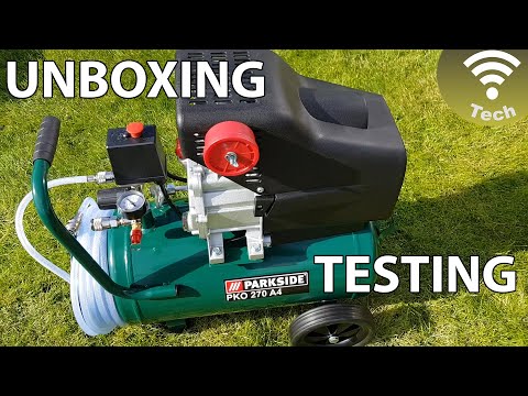 Parkside Compressor PKO 270 A4 from LIDL