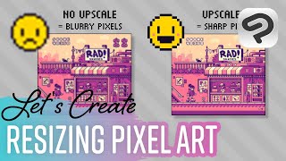 The correct way to resize your pixel art in Clip Studio Paint! | Brandon James Greer