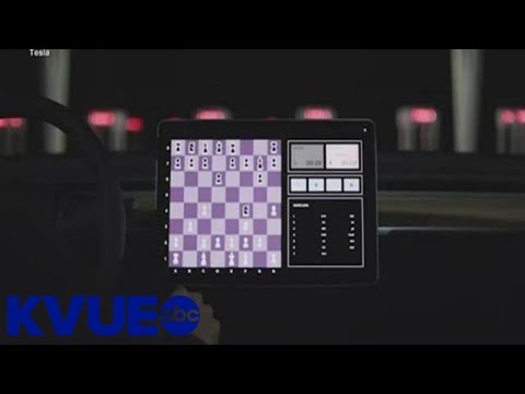 Tesla to halt games on infotainment screens in moving cars | KVUE