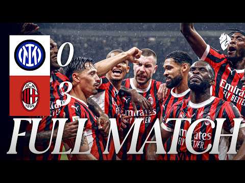Coppa Italia Derby Win | Full Match | Inter 0-3 AC Milan | Semi-final Second Leg