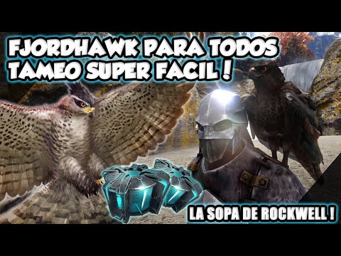 Como Tamear FJORDHAWK FACIL Y RAPIDO Ark TRUCO ! 🔥🍵
