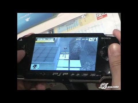 Metal Gear Acid Sony PSP Gameplay - TGS 2004 - Gameplay