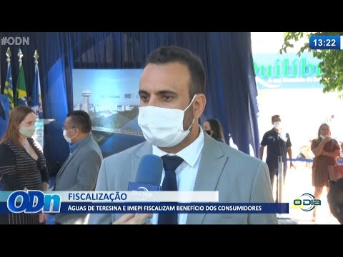 íguas de Teresina e Inmetro fazem entrega de laboratório de aferição de hidrí´metros 06 07 2021