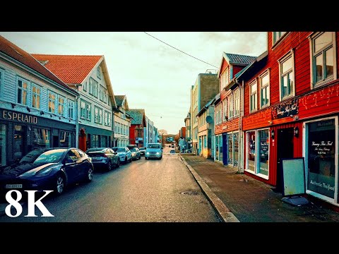 [8K] Haugesund, NORWAY 🇳🇴