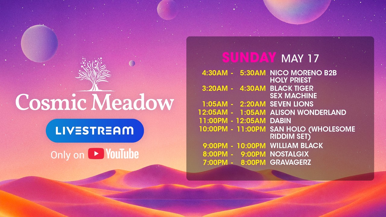 cosmicMEADOW | Sunday | EDC Las Vegas 2026