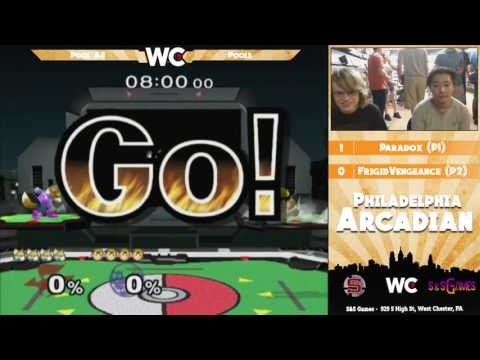 The Philadelphian Arcadian: Paradox (Fox) vs Frigid Vengeance (Marth, Ness) - Pools