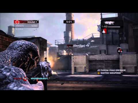 Gears Of War Judgment Overrun - Close Ranked Game On Skyline