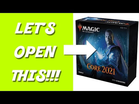 CORE SET 2021 BUNDLE BOX OPENED!!!