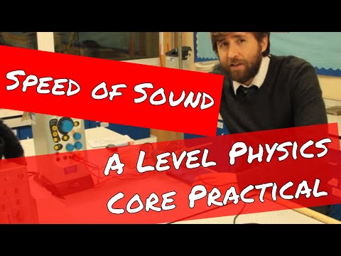 Speed of Sound in Air - A Level Physics Core Practical Revision
