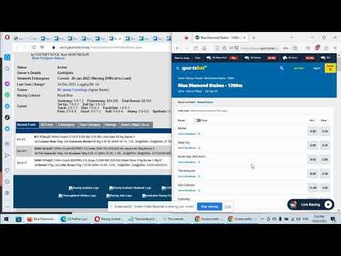 Barber is a False Favorite in the Blue Diamond Stakes