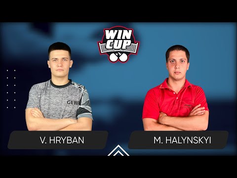 11:00 Vadym Hryban  - Mykola Halynskyi West 1 WIN CUP 08.05.2024 | TABLE TENNIS WINCUP