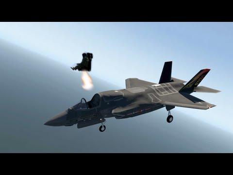 F-35 Seat Ejection In MID-AIR