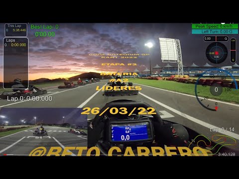 COPA BOTEQUIM GP KART 2022 - ETAPA 2 - #BATERIA A2 / LÍDERES - BETO CARRERO - PENHA /SC (26/03/22)